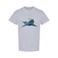 thumbnail image 1 of Shark 3d Style T-Shirt Men -Image by Shutterstock, Male Medium, 1 of 2