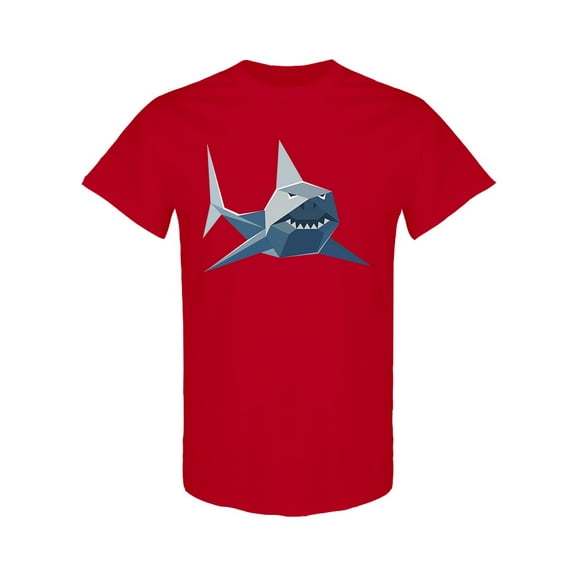 Shark 3d Style T-Shirt Men -Image by Shutterstock, Male Small