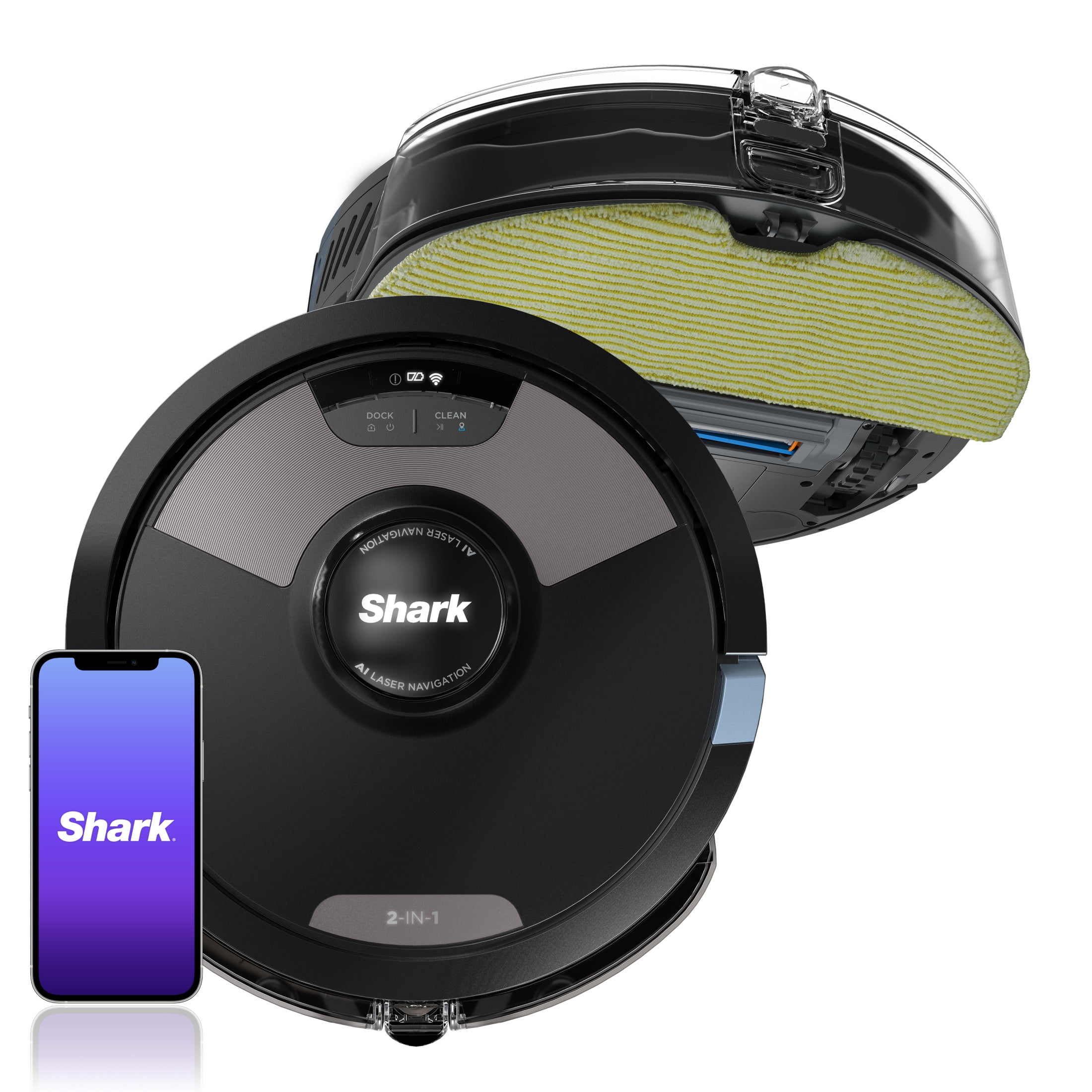 Shark AI Ultra Black 2-in-1 Robot Vacuum and Mop