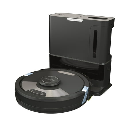 Shark - Matrix Plus 2in1 Robot Vacuum & Mop with Sonic Mopping, Matrix Clean, Home Mapping, HEPA Bagless Self Empty, WiFi - Black