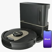 Shark AV2501AE XL HEPA 60-Day Self-Empty Base AI Robot Vacuum, Bagless - Black