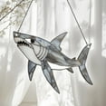 thumbnail image 1 of Shark Acrylic Suncatcher, Shark Ornaments, Shark Decor, Shark Gifts For Women Men, Shark Sun Catcher For Window Hanging, Shark Lovers Gift, 1 of 6
