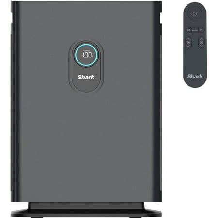 Open Box Shark - Air Purifier 4 with Anti-Allergen Multi-Filter & Advanced Odor Lock, 1,000 sq. ft. - Charcoal Gray HE402AMZ