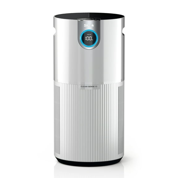 Shark Air Purifier MAX, Nano Seal HEPA, CleanSense IQ, Odor Lock, Captures 99.98% of Particles, Dust, Dander, Pet Hair, Smoke, 1000 Sq Ft, HP200 White