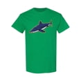 thumbnail image 1 of Shark Animal Design T-Shirt Men -Image by Shutterstock, Male 3X-Large, 1 of 2