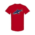 thumbnail image 1 of Shark Animal Design T-Shirt Men -Image by Shutterstock, Male Small, 1 of 2