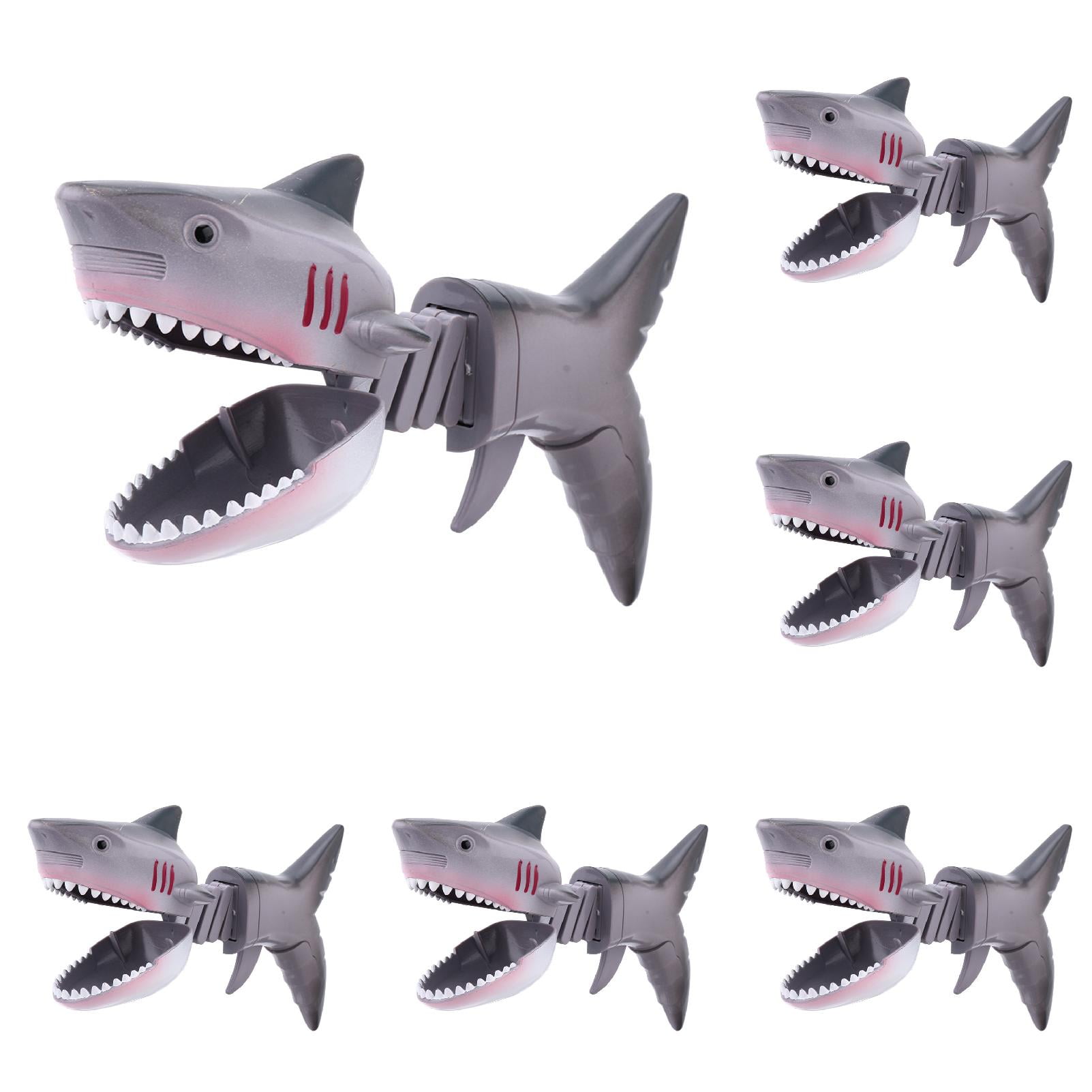 Shark Animal Figures Grabber Claw Game Snapper Pick Up Claw Novelty ...