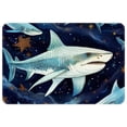 thumbnail image 1 of Shark Area Rugs: Polyester Non-Slip Kitchen Mat Office Rug - Machine Washable, 1 of 6