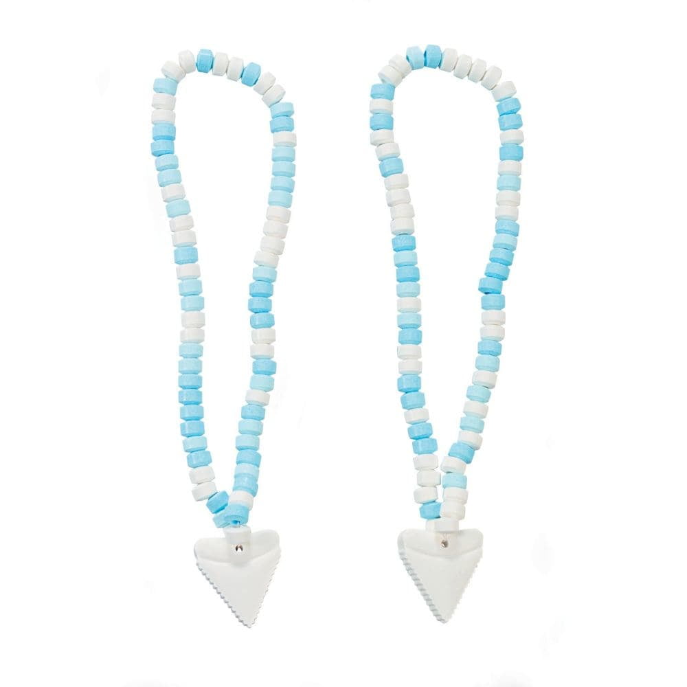Shark Attack Candy Necklaces - Edibles - 12 Pieces