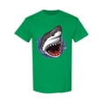 thumbnail image 1 of Shark Attack Design T-Shirt Men -Image by Shutterstock, Male Medium, 1 of 2