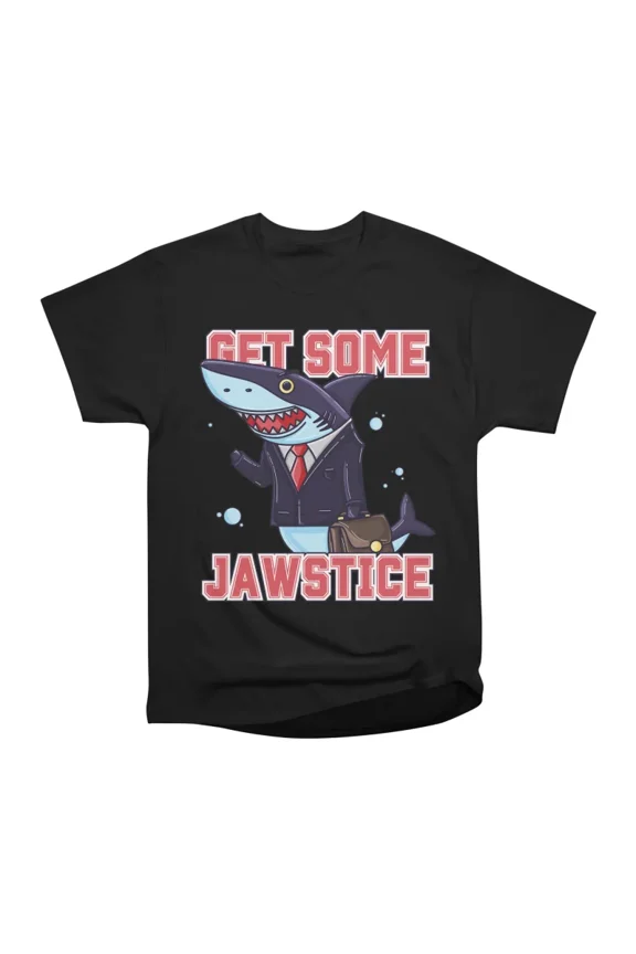 Shark Attorney Bite for Jawstice T-Shirt Tee Gift For Him Merch For Her Apparel For Friend