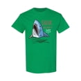thumbnail image 1 of Shark Beach T-Shirt Men -Image by Shutterstock, Male Medium, 1 of 2
