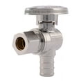 thumbnail image 1 of Shark Bite 23058LF 1/2" X 3/8" OD Compression Quarter Turn Angle Stop Valve, 1 of 4