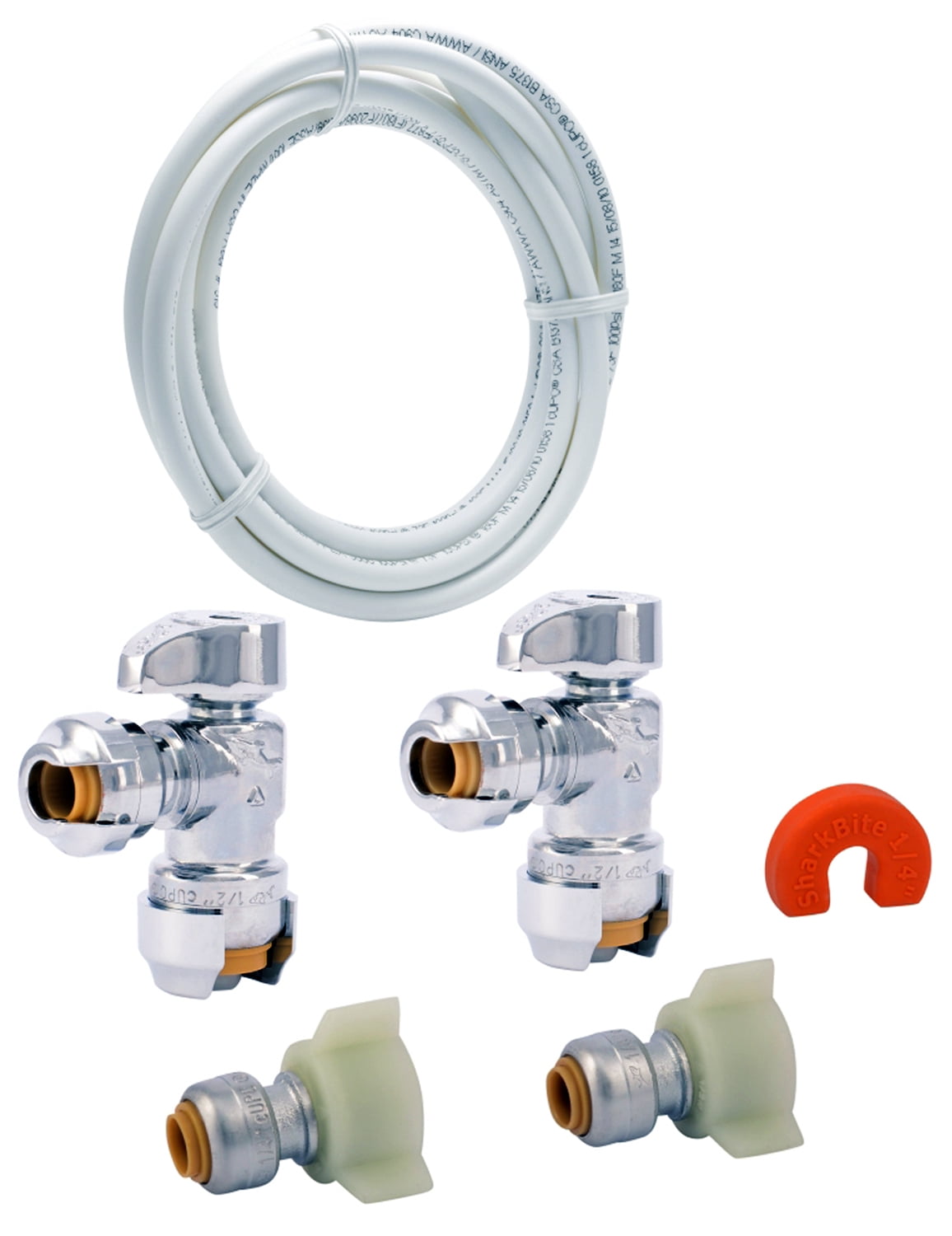Shark Bite 25087 Faucet Connection Kit With Angle Stops