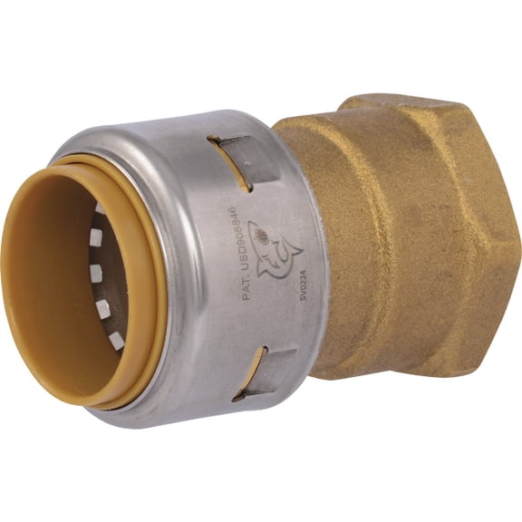 Shark Bite U094LFA 1" X 1" FNPT Straight Connector