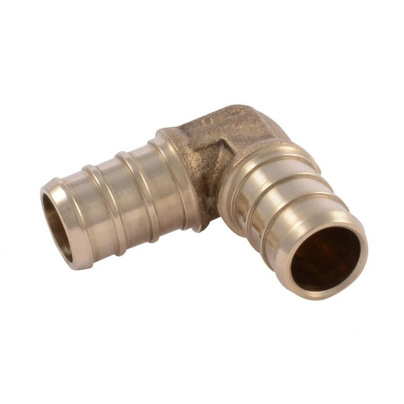 Shark Bite UC248LFA10 1/2" X 1/2" PEX Brass Elbow 10 Pack