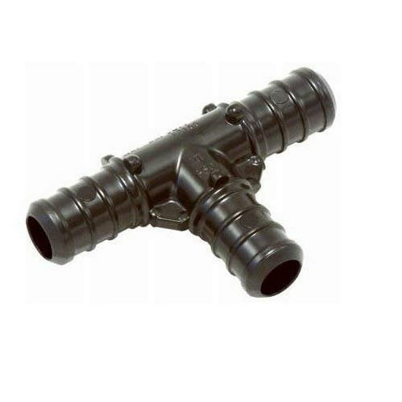 SharkBite PEX Poly Alloy Tee UP362A10 - 1/2 Inch, 10 Pack, 10 Piece PEX Fitting
