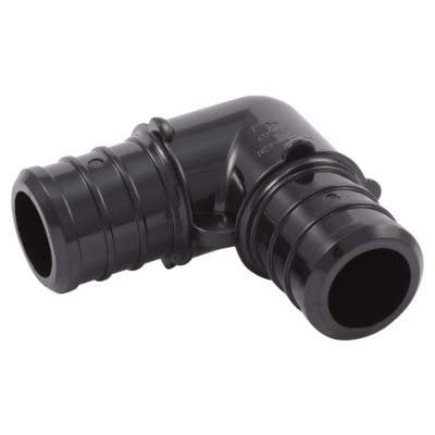 Shark Bite Up256a5 3/4" Black Plastic Pex 90 Barb Elbow 5 Count