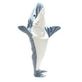 Shark Blanket Hoodie Wearable Comfy Shark OnePiece Sleeping Bag