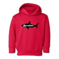 thumbnail image 1 of Shark, Brother Lettering Hoodie Toddler -Smartprints Designs,  5 Toddler, 1 of 4