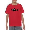 thumbnail image 1 of Shark, Brother Lettering T-Shirt Juniors -Smartprints Designs,  Medium, 1 of 4