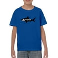 thumbnail image 1 of Shark, Brother Lettering T-Shirt Juniors -Smartprints Designs,  Medium, 1 of 4