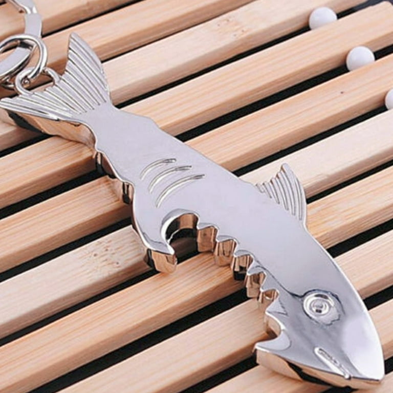 Shark Can Opener Keychain Shark Bottle Opener Keychain Ring Key Holder Gifts Walmart