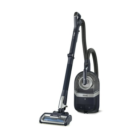 Shark - Canister Pet Bagless Corded Vacuum - Navy/Silver