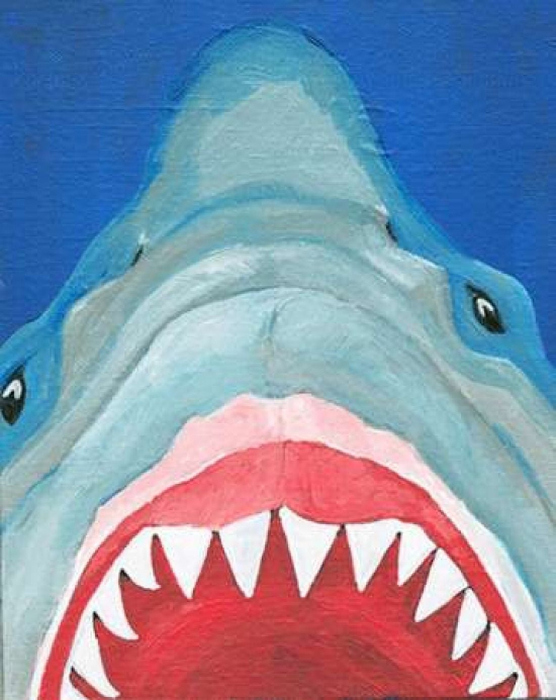 Shark Canvas Art - Anne Seay (24X30)