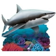 thumbnail image 1 of Shark Cardboard Stand-Up, 3' 8¼" x 4' 4", 1 of 3