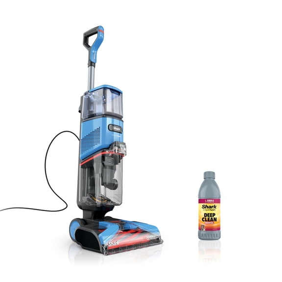Shark CarpetXpert Upright Carpet & Area Rug Cleaner, Pet Friendly, Lightweight & Powerful, Dirt & Odor Removal, Carpet Shampooer, Cleaning Solution, EX120 Blue