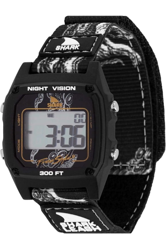 Shark Classic Leash Octopus Black Unisex Watch FS101132