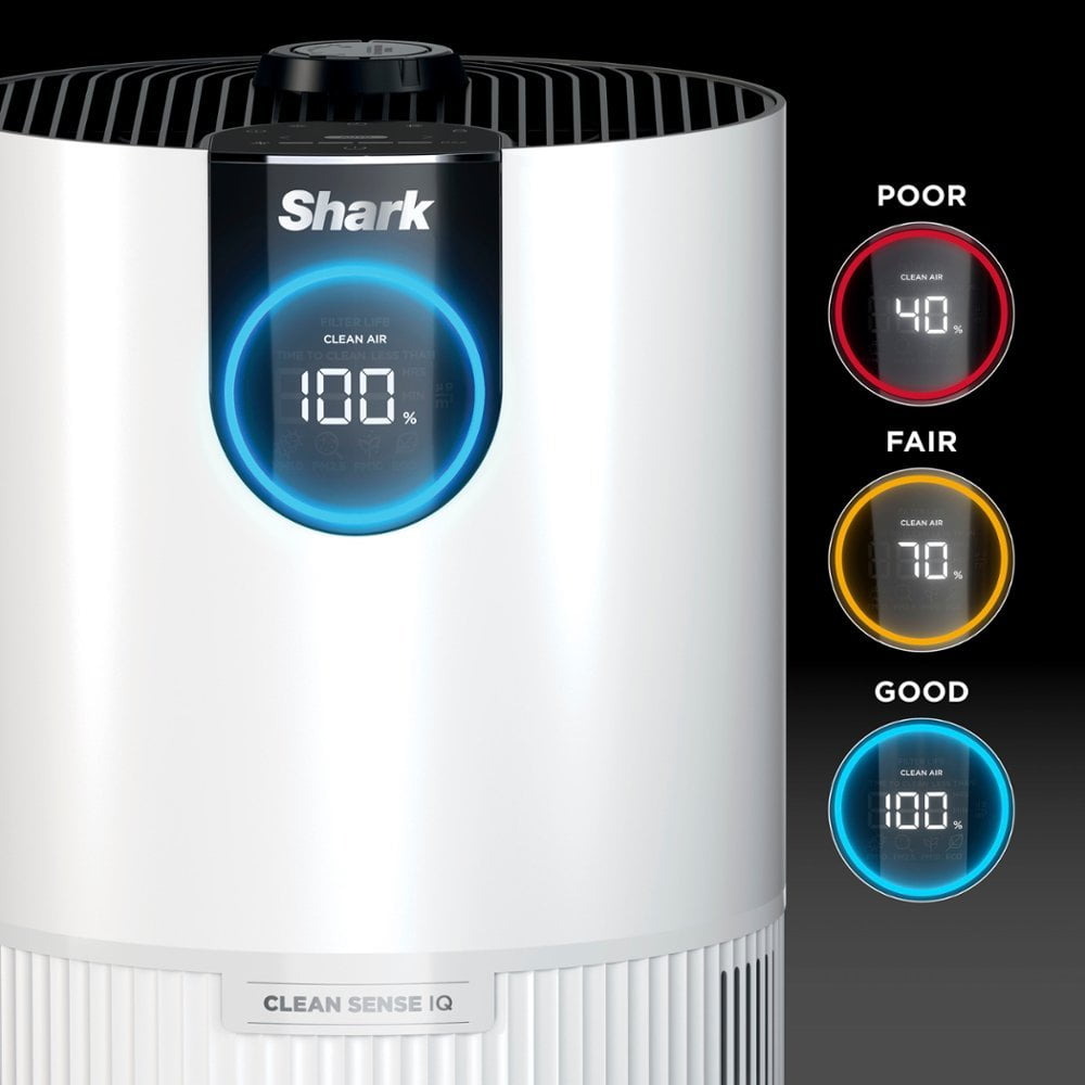 Shark Clean Sense Air Purifier with Odor Neutralizer Technology, HEPA Filter, 500 sq. ft