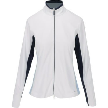 Shark Collection Carlyle Full-Zip White Outerwear Women L