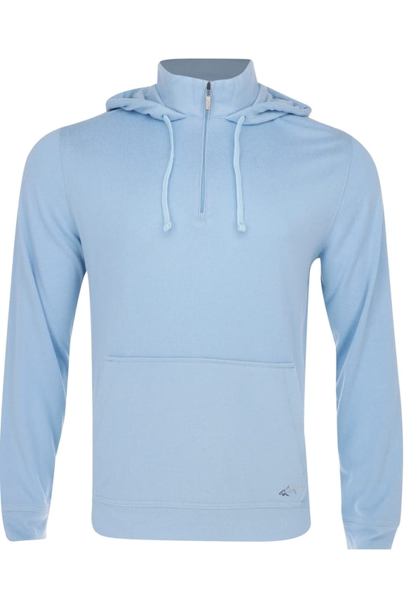 Lab 1/4 Zip Hoodie Cloud Heather Outerwear Men XL