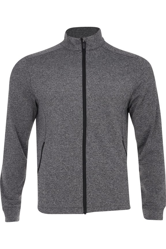 Match Play Full Zip Black Heather Outerwear Men XL