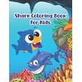 thumbnail image 1 of Shark Coloring Book For Kids: A Cute Shark Coloring Book For Kids With Fun! (Paperback), 1 of 1