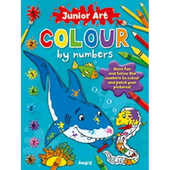 Shark Colour by Numbers