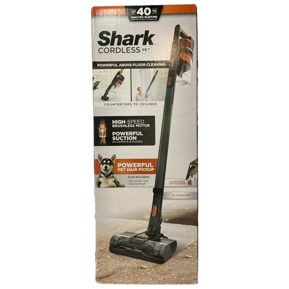 Shark Cordless Pet Stick Vacuum UX140 with Powerful Suction