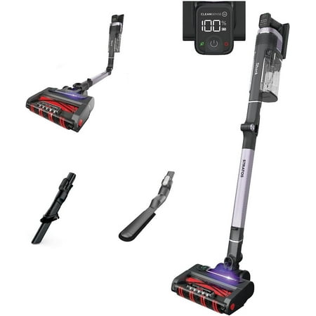 Shark - Stratos MultiFLEX Cordless Stick Vacuum with Clean Sense IQ and Odor Neutralizer, DuoClean Powerfins HairPro - Ash Purple
