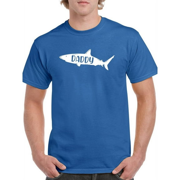 Shark Design. Men T-Shirt, Male XX-Large
