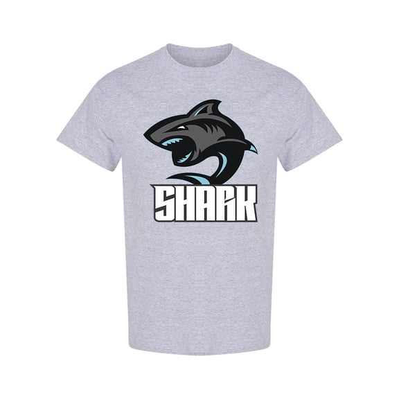 Shark  Design T-Shirt Men -Image by Shutterstock, Male 3X-Large