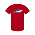 thumbnail image 1 of Shark Design T-Shirt Men -Image by Shutterstock, Male Large, 1 of 2