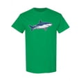 thumbnail image 1 of Shark Design T-Shirt Men -Image by Shutterstock, Male x-Large, 1 of 2