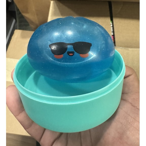 Shark Dumpling Squishy, Glitter Dumpling Squishy Mystery Box, 2026 Sensory Stress Ball for Birthday Gift & Party Favor