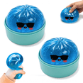 thumbnail image 1 of Shark Dumpling Squishy,Shark Dumpling Squishy Fidget Toys with Steamer Basket, Glitter  Bao Bun Stress Ball with Cute Shark Figure Inside, Sunglasses Sensory Squeeze Toys for K*-ids & Adults, 1 of 10
