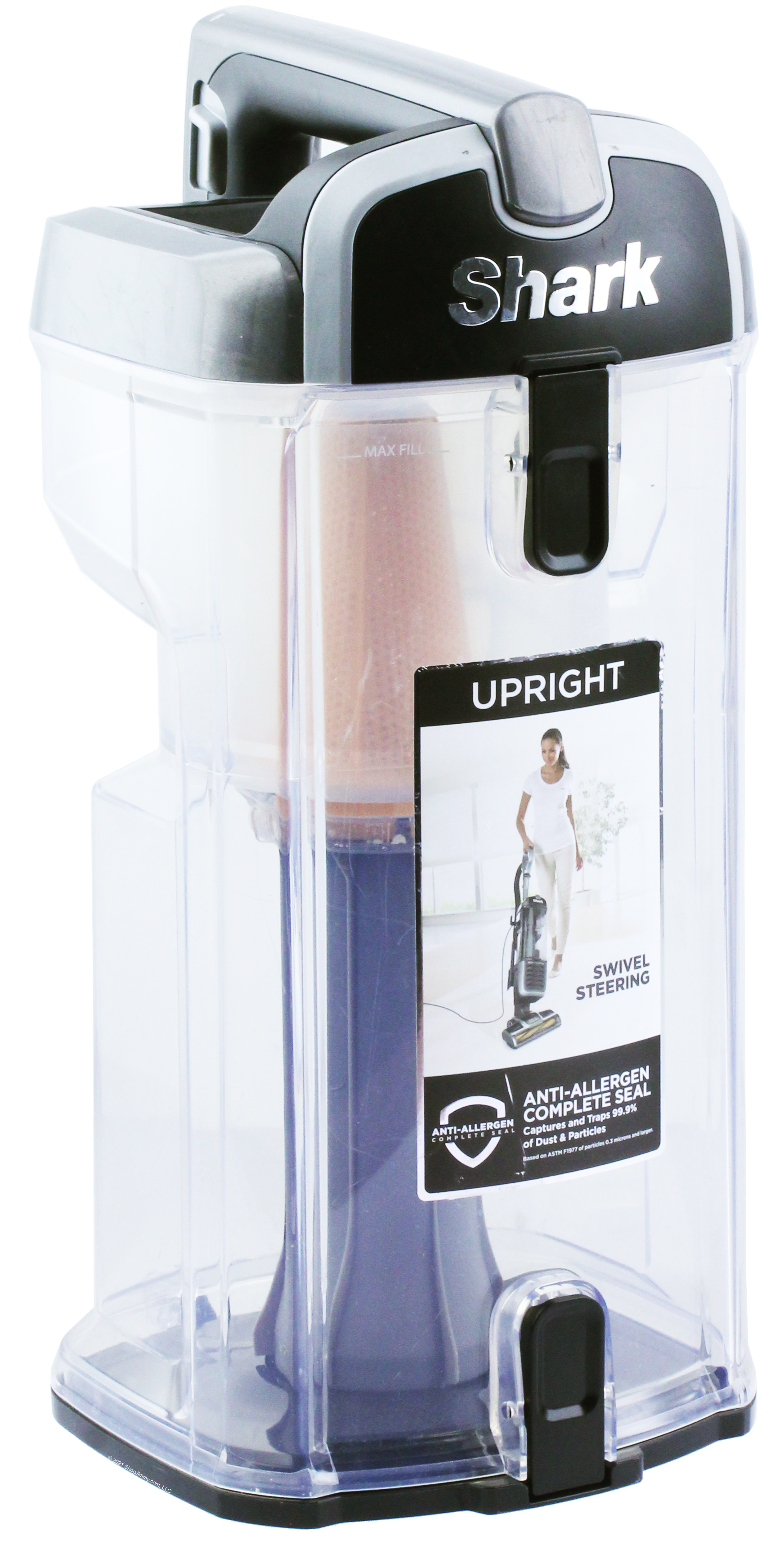 Shark Dust Cup (1235FT62) for Navigator Pet Pro ZU62 Vacuums (SEE NOTE