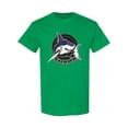 thumbnail image 1 of Shark E-sport  Design T-Shirt Men -Image by Shutterstock, Male Large, 1 of 2