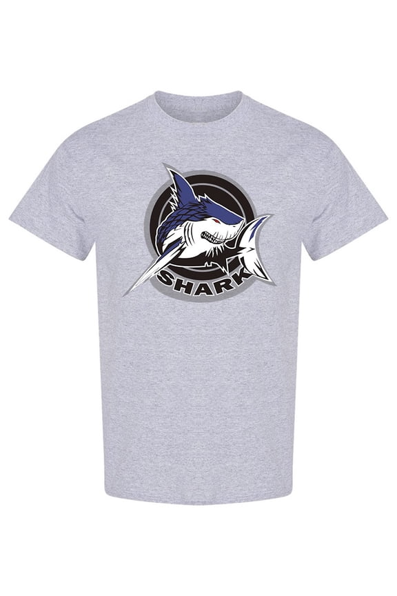 Shark E-sport Design T-Shirt Men -Image by Shutterstock, Male Small