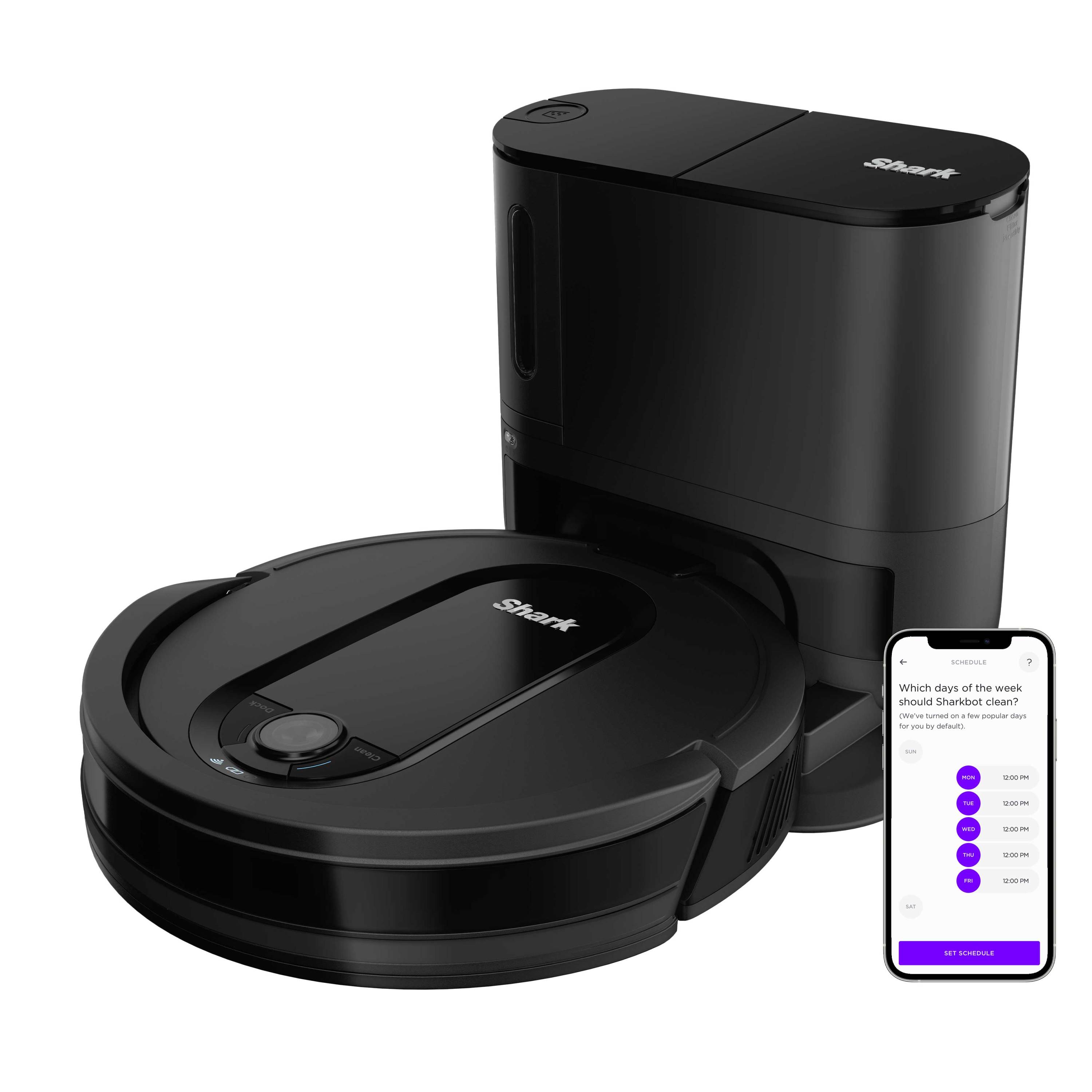 Shark EZ Robot Vacuum with RowbyRow Cleaning, Powerful Suction